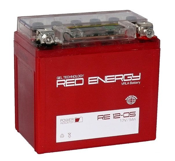  Red Energy RE 1205 (YTX5L-BS. YTZ7S) (RE 1205)                              5ah 12V -    